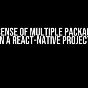 Making Sense of Multiple Package Names in a React-Native Project